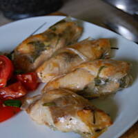 Pieczone paczuszki złososeim