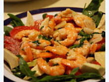Fot. Brenia, Krewetki z awokado i chilli