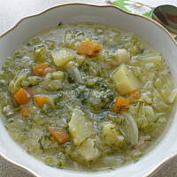 Parzycha , parzybroda , słodki kapuśniak