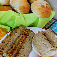 Pasztet warzywny z dodatkiem wątróbki drobiowej