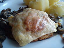 Fot. blackrose4u, Schabowe z pikantną kołderką