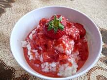 Fot. Anna Z, Ryż z truskawkami