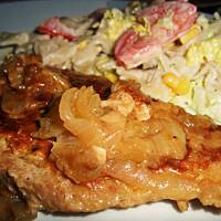 Wieprzowina w sosie cebulowym