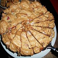 Ciasto z rabarbarem i bezą