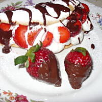 Pieczone omleciki na słodko