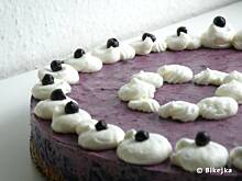 Fot. Bikejka, Sernik jagodowy na zimno