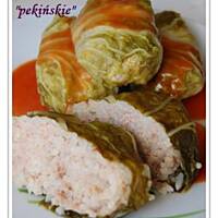 Delikatne gołąbki z kapusty pekińskiej