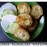 Ruskie ślimaczki waflowe