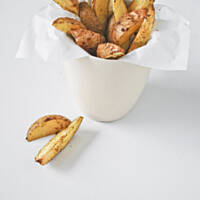 Frytki pieczone na grillu