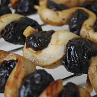 Grillowany kurczak ze śliwką kalifornijską