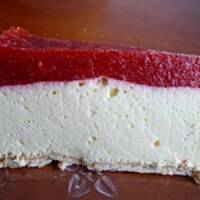 Torcik serowo-truskawkowy