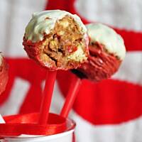 Pomarańczowe cake pops