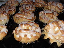 Fot. OwocowaSałateczka, Drożdżowe muffinki z pianką bezową