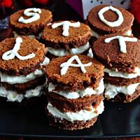 Mini torciki kakaowo bananowe