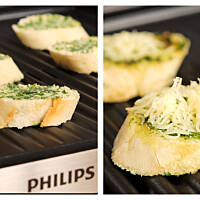 Grzanki czosnkowo-ziołowe z serem bardzo uniwersalne