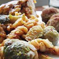 Bolońska jarska zapiekanka.