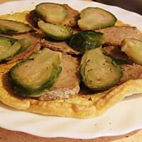 Omlet z brukselką.