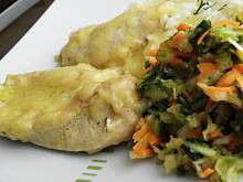 Fot. msewka, Filet z  kurczaka w marynacie bulionowej.