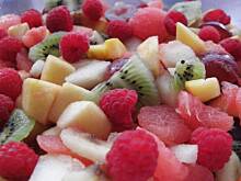 Fot. msewka, Sałatka owocowa z arbuzem.