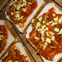 Recyklingowa kolacja- bolognese na toście