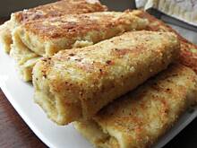 Fot. msewka, Krokiety z farszem  drobiowo-pieczarkowym.