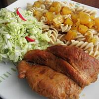 Indycze kąski na dyni.