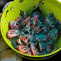 Prosta sałatka grillowa