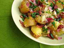 Fot. Babeczka_piecze, Sałatka ziemniaczana na ciepło