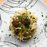 Lasagne grzybowo-serowa