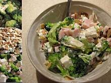 Fot. Babeczka_piecze, Sałatka z brokułami i fetą