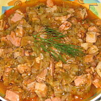 Bigos z młodej kapusty