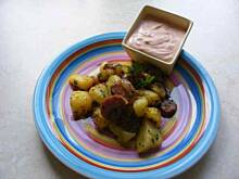 Fot. InkaMalinka, Szybkie obiady i kolacje ziemniaki z dodatkiem