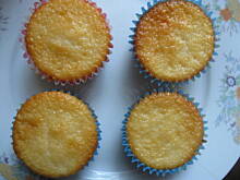 Fot. MonikaMariolka, Muffinki z rabarbarem i sokiem z cytryny