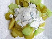 Fot. Babeczka_piecze, Sałatka ogórkowo-ziemniaczana idealna do grilla