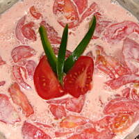 Sałatka śniadaniowa z pomidorów