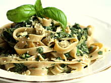 Fot. Barb82, Tagliatelle ze szpinakiem i mascarpone
