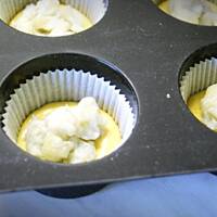 Babeczki z jabłkiem i budyniem