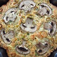 Wytrawny placek ze szczypiorkiem i serem