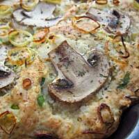 Wytrawny placek ze szczypiorkiem i serem