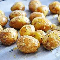 Ziemniaczki cytrynowo-musztardowe