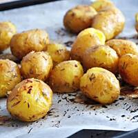 Ziemniaczki cytrynowo-musztardowe