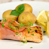 Pstrąg parmeński pachnący tymiankiem