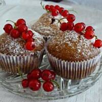 Muffinki z porzeczkami i kokosem