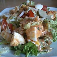 Pyszna lekka sałatka