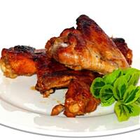 Skrzydełka miodowo-ketchupowe