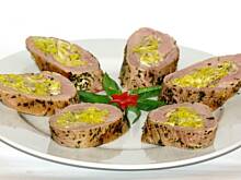 Fot. evita0007, Poledwiczka faszerowana porem i pieczarkami