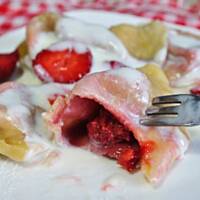 Pierogi z truskawkami