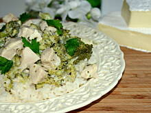 Fot. Barb82, Pierś kurczaka w sosie brokułowo - serowym