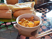 Fot. ryjciu, pierś z kurczaka (indyka) na ostro z ananasem