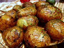 Fot. Agiatis, Młode ziemniaki zapiekane w mundurkach